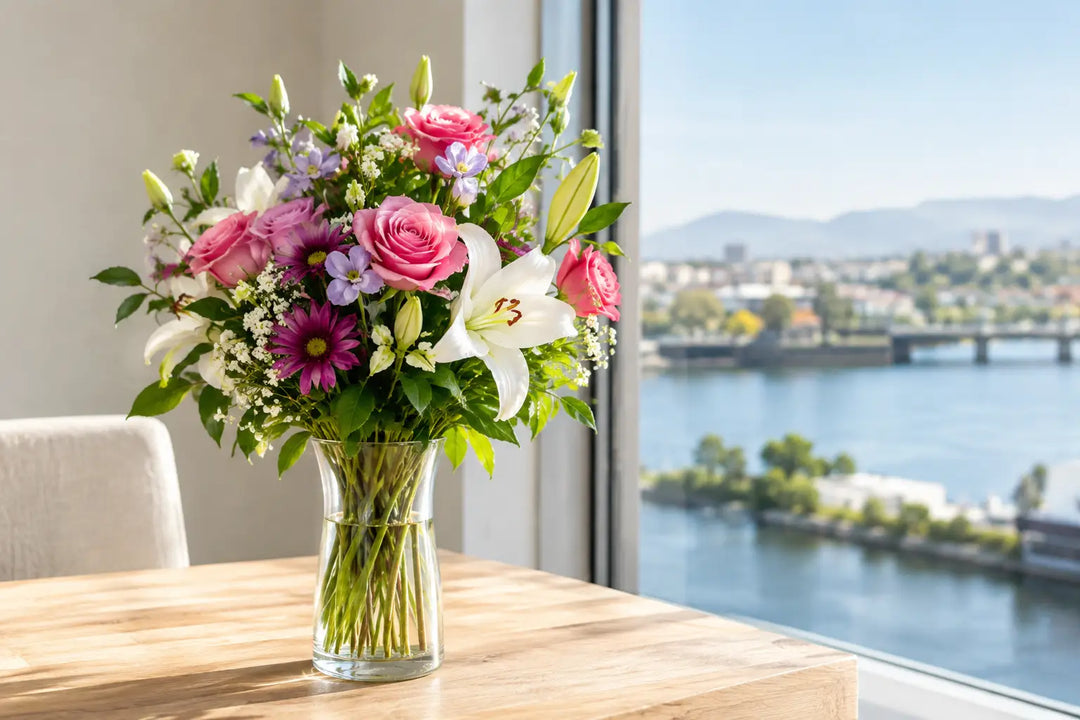 Vase Flower Delivery Riverside for Every Moment