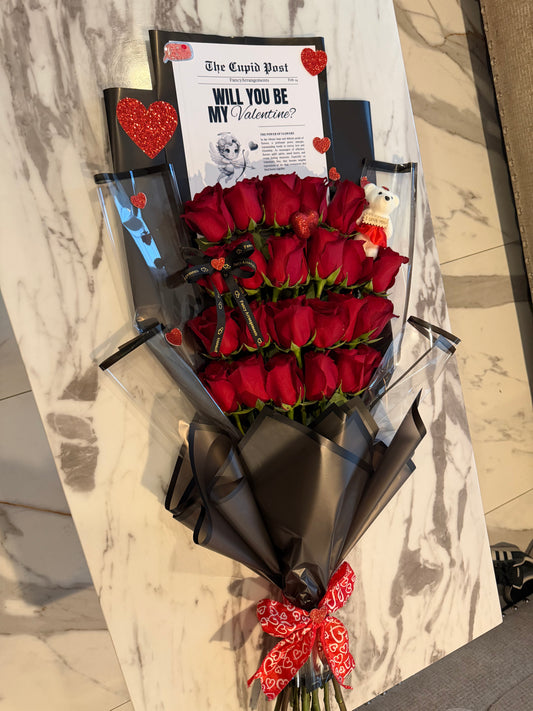 25 Roses Princess Bouquet