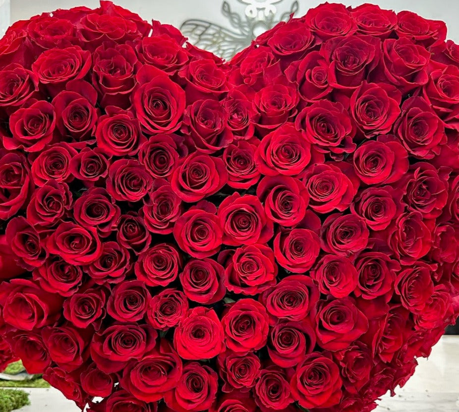 100+Roses in Wood 𝐇𝐞𝐚𝐫𝐭 𝐛𝐨𝐱