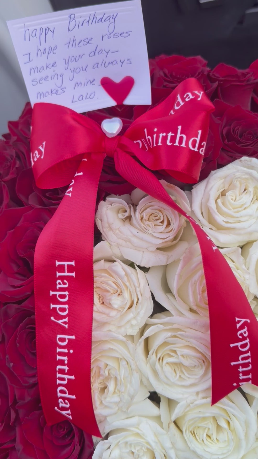 3D Heart of Love 150 red roses-Luxury Heart-Shaped Red Rose Arrangement