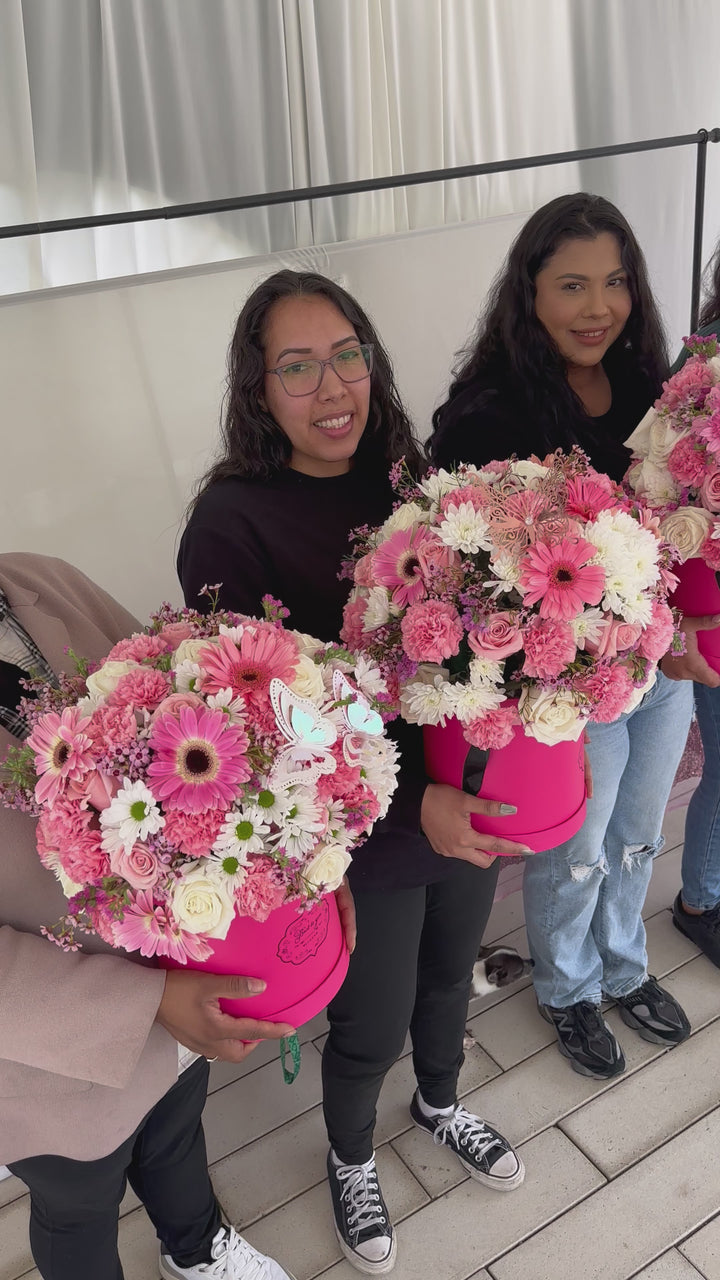 Florist Class 🌻 | Ramo Buchón with Mother’s Day Basket