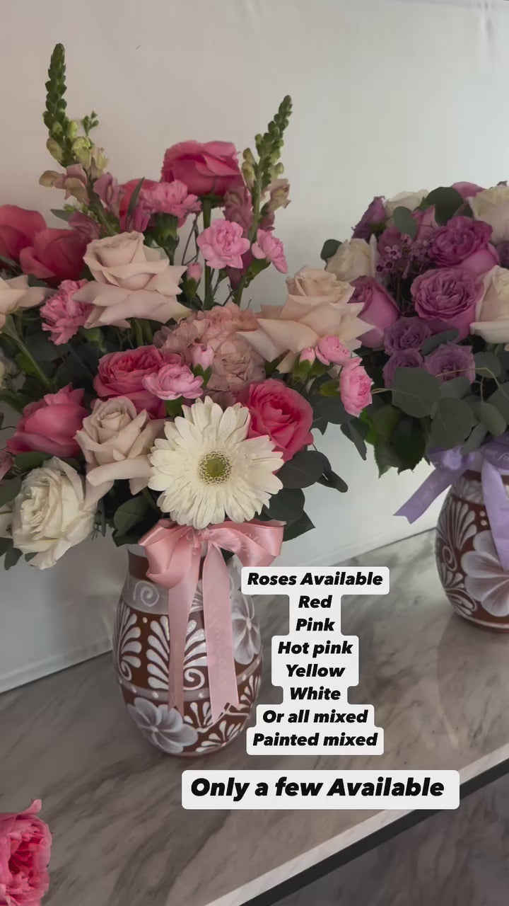 Jarrito Vase Mix flowers