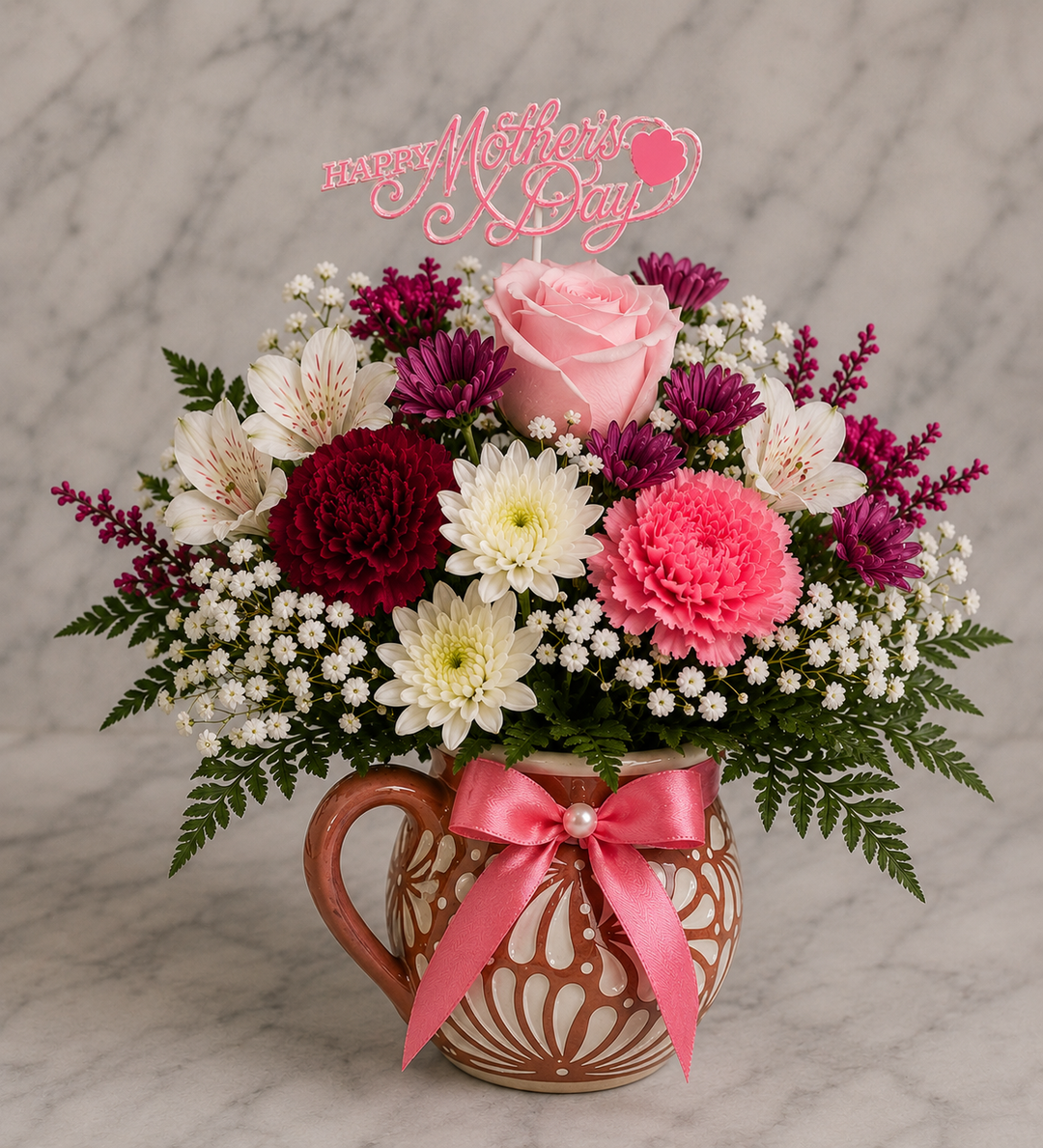Fancy Flower Mug