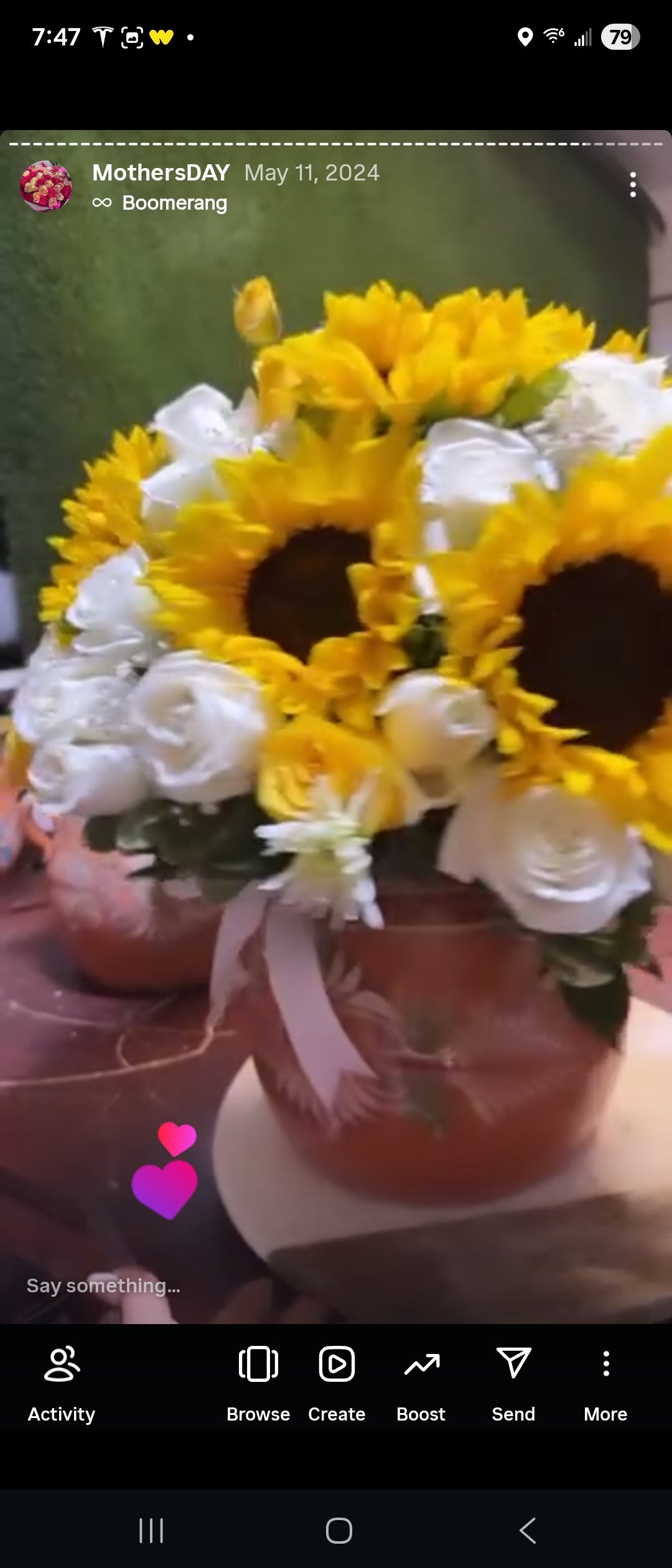 Ollita Mothers day Arrangement 🌸🌻